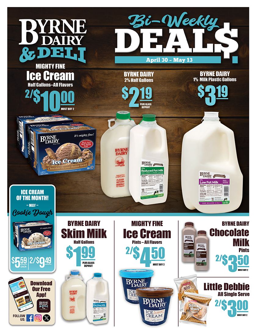 Featured Specials for August