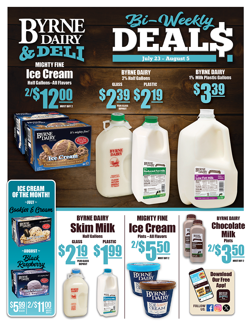 Featured Specials for August