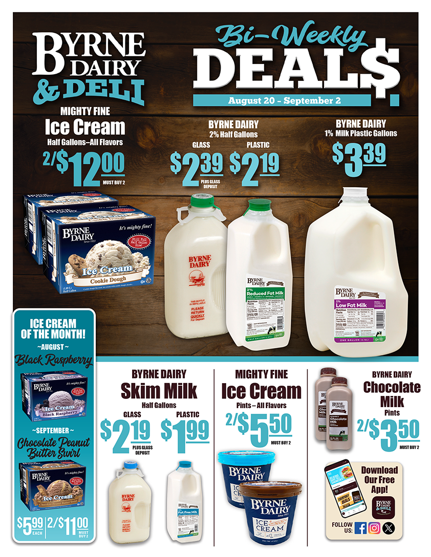 Featured Specials for August